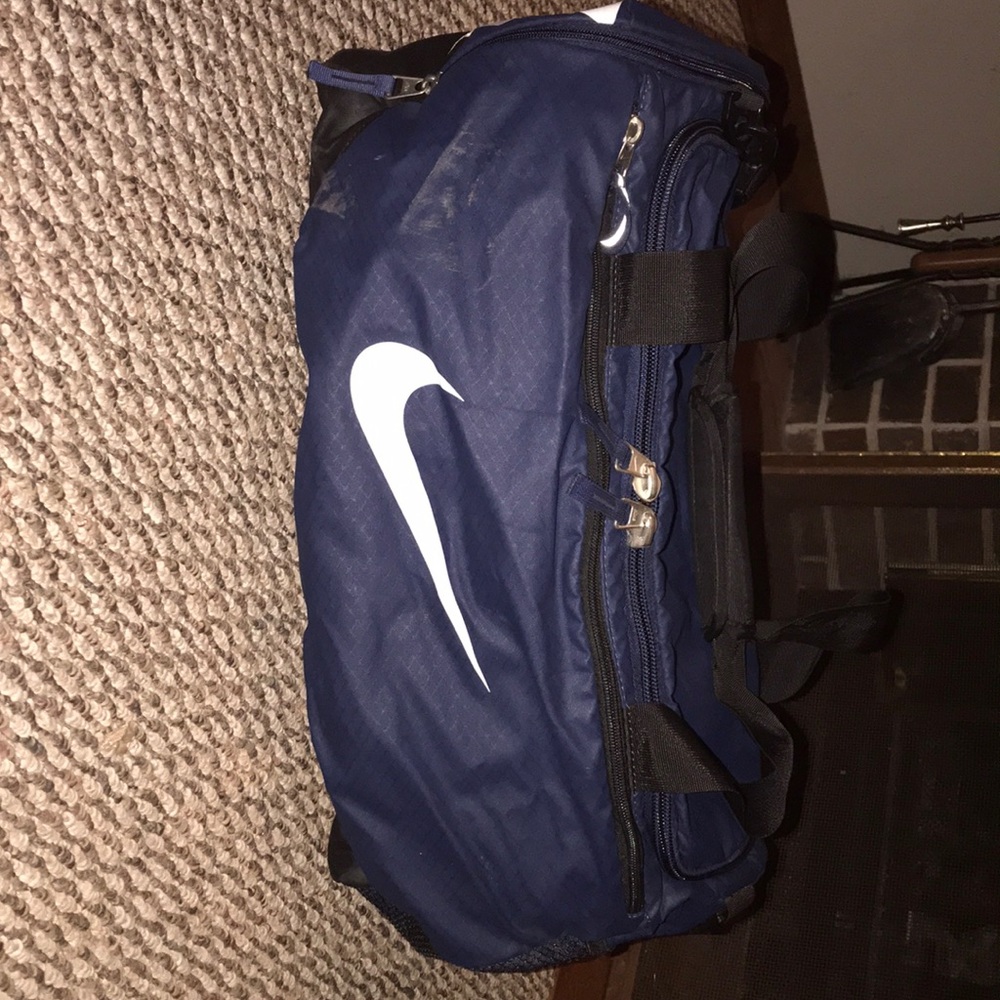Blue Nike Duffel Bag